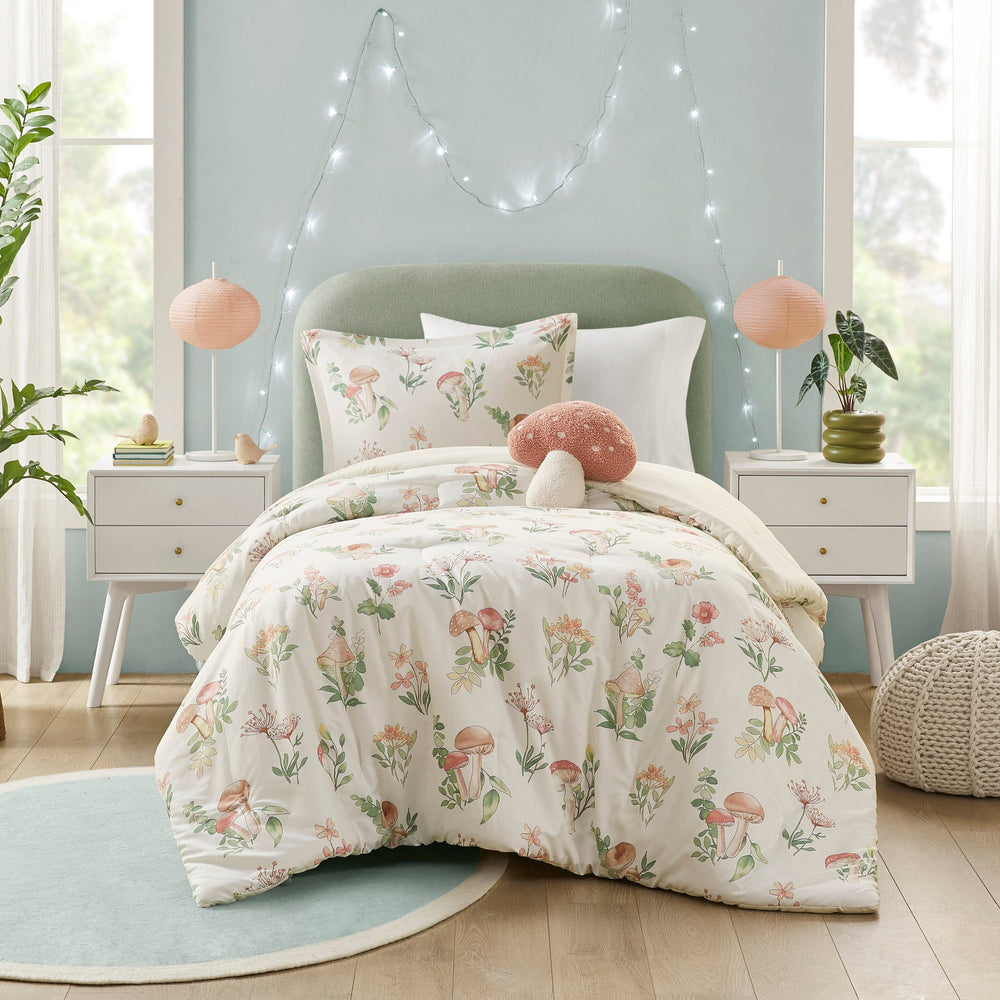 Mushroom Garden Comforter Set Twin/Twin XL Media 8