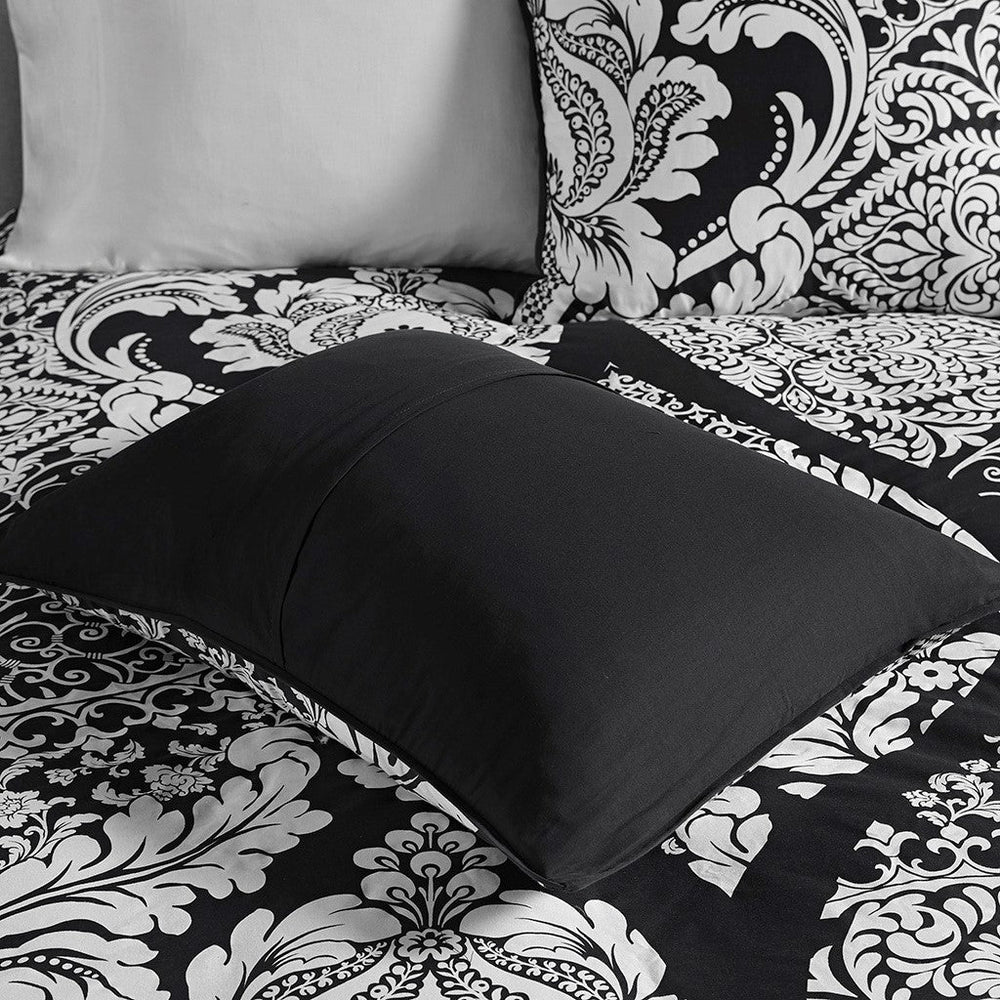 King/Cal King 6 Piece Printed Duvet Cover Set Media 9