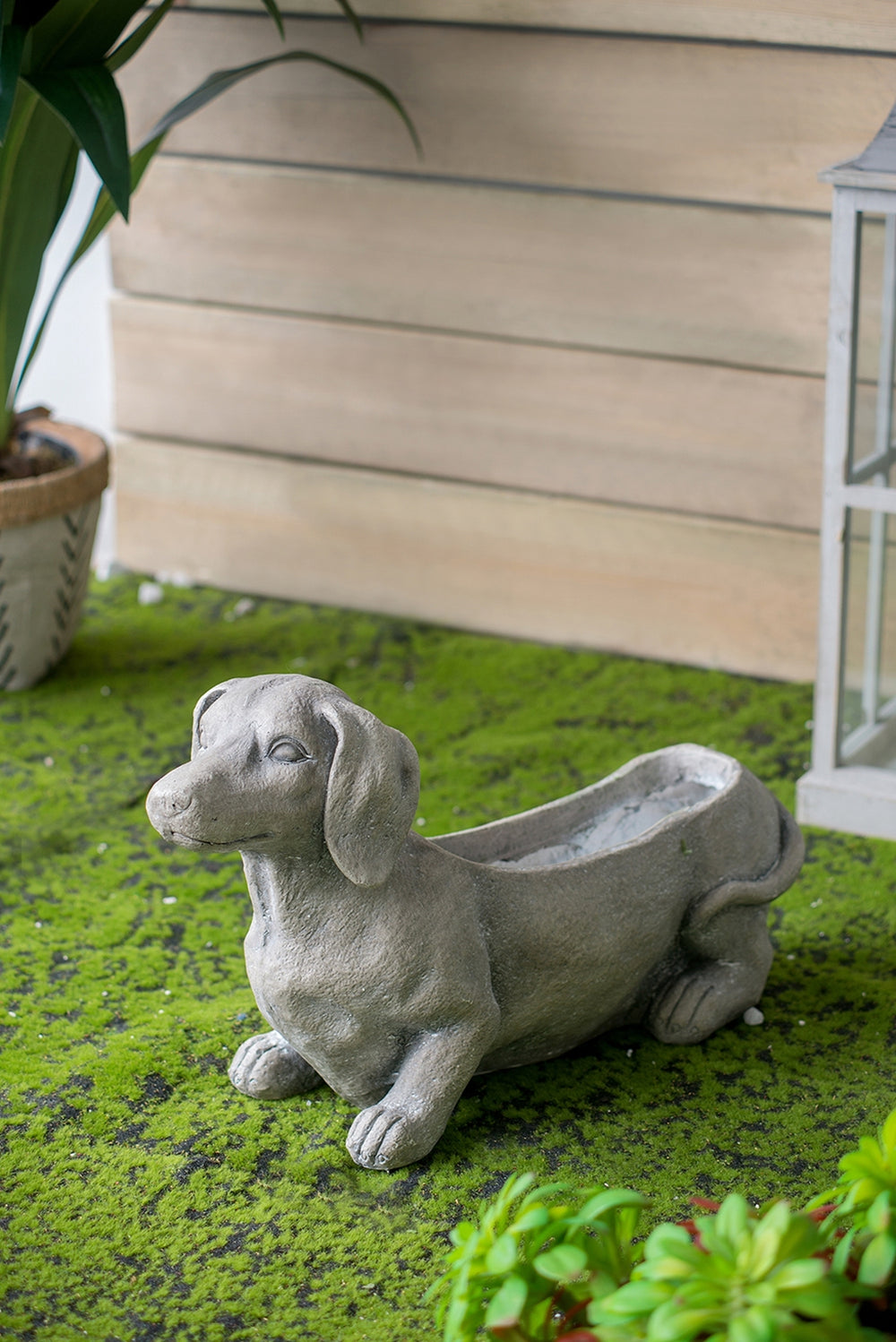 20.1x6.7x11.8' Manon Dog Planter Garden Decor Media 7