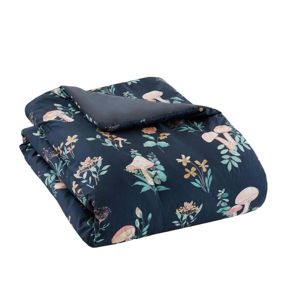 3- Piece Twin/Twin XL Mushroom Garden Comforter Set Media 8