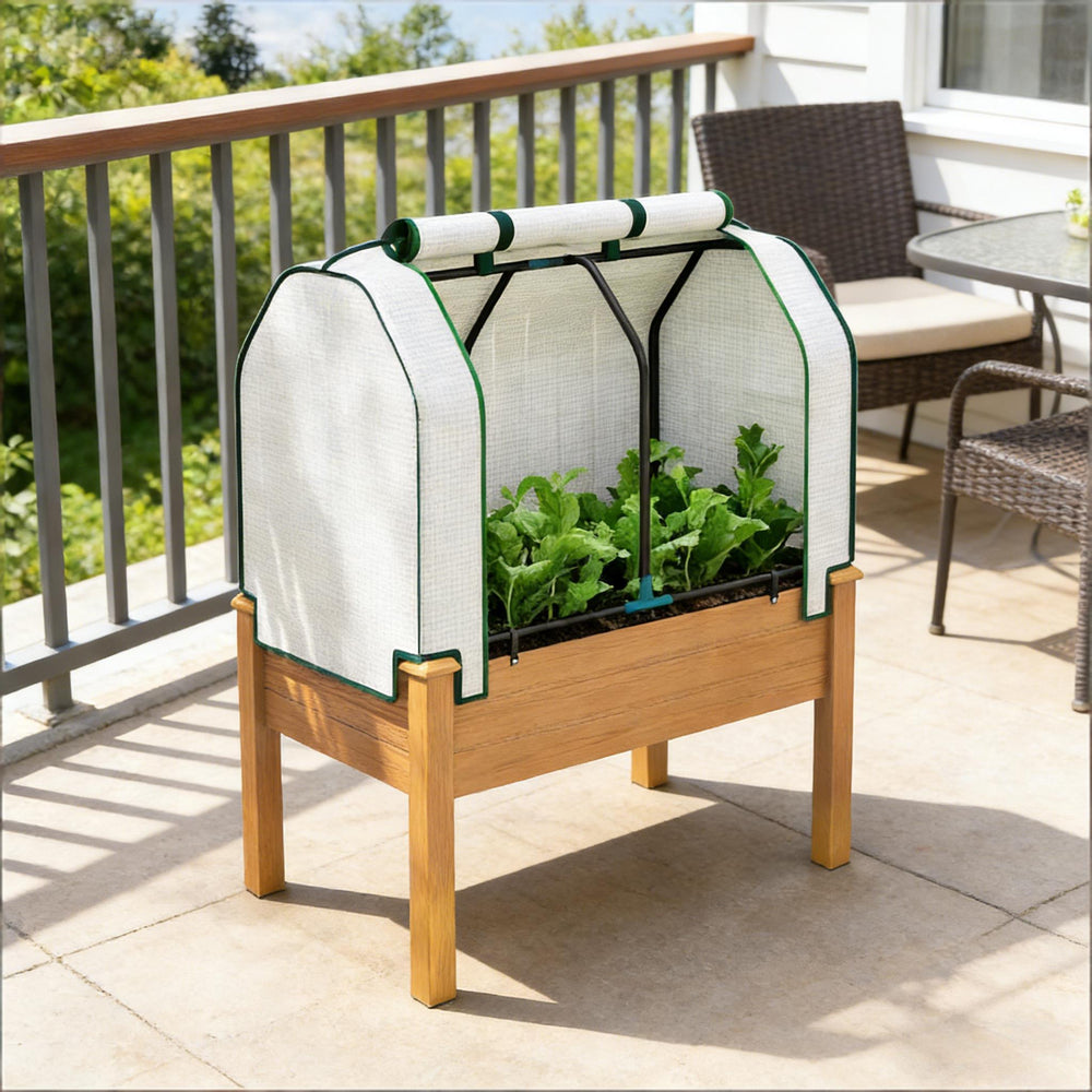 Outdoor Planter Box,Raised Garden Bed Media 2