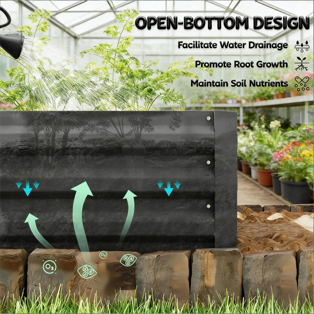 Flowers Box,Succulents Box,Raised Garden Bed Media 4