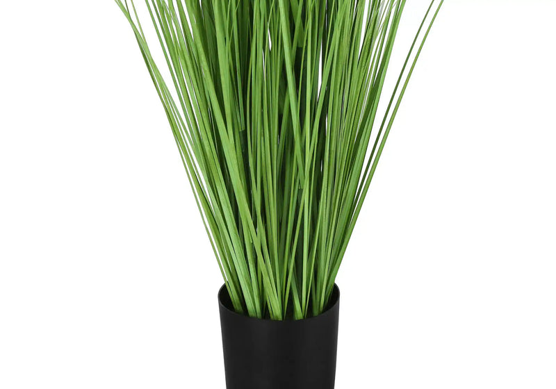 Artificial Plant, 47' Tall, Grass Tree, Indoor, Faux, Fake, Floor, Greenery, Potted, Real Touch, Decorative, Green Grass, Black Pot