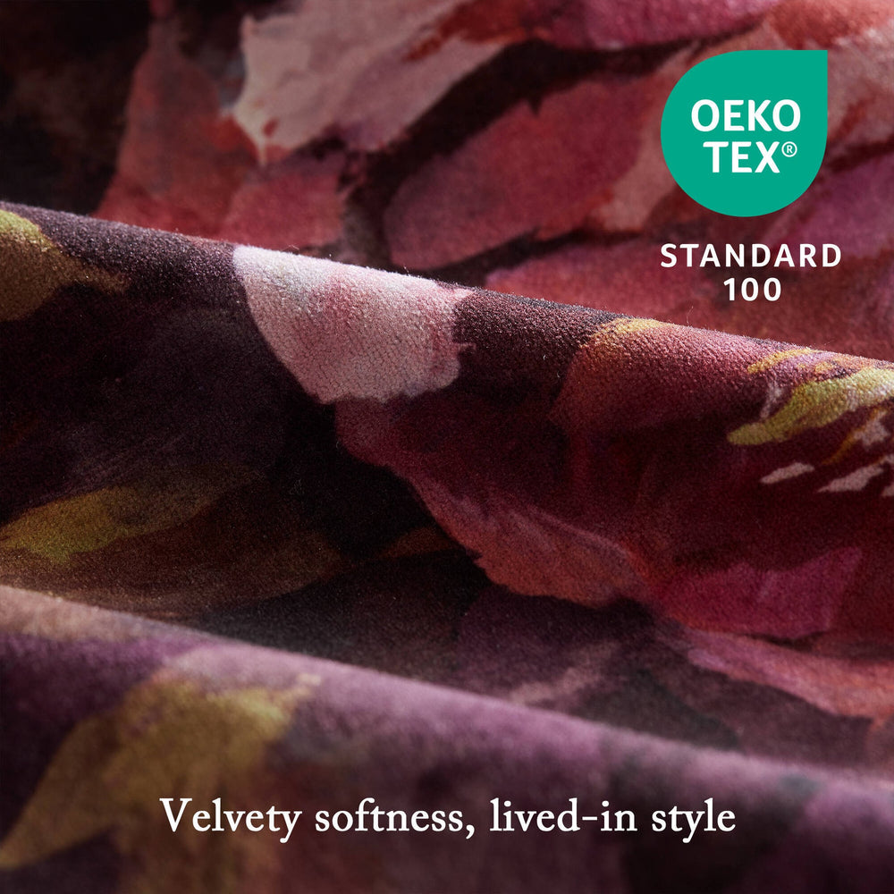 4-Piece Queen Velvet Comforter Set Media 4