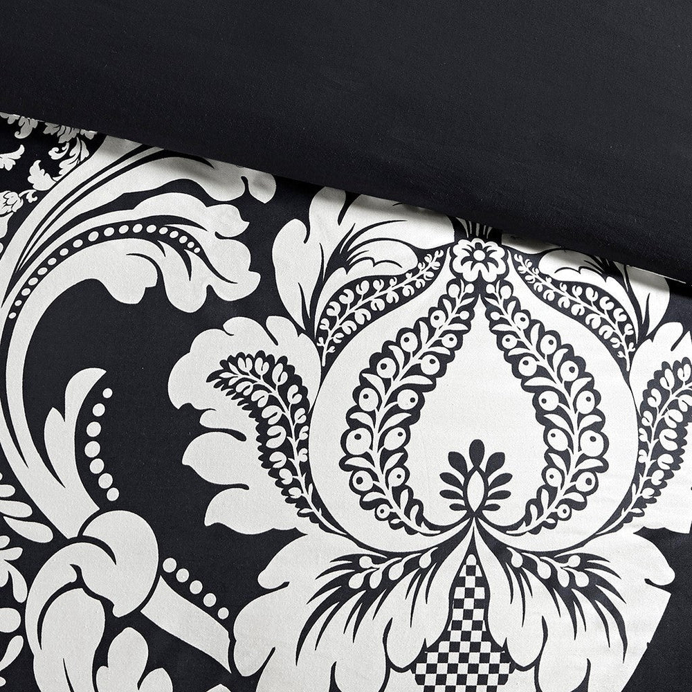 King/Cal King 6 Piece Printed Duvet Cover Set Media 2