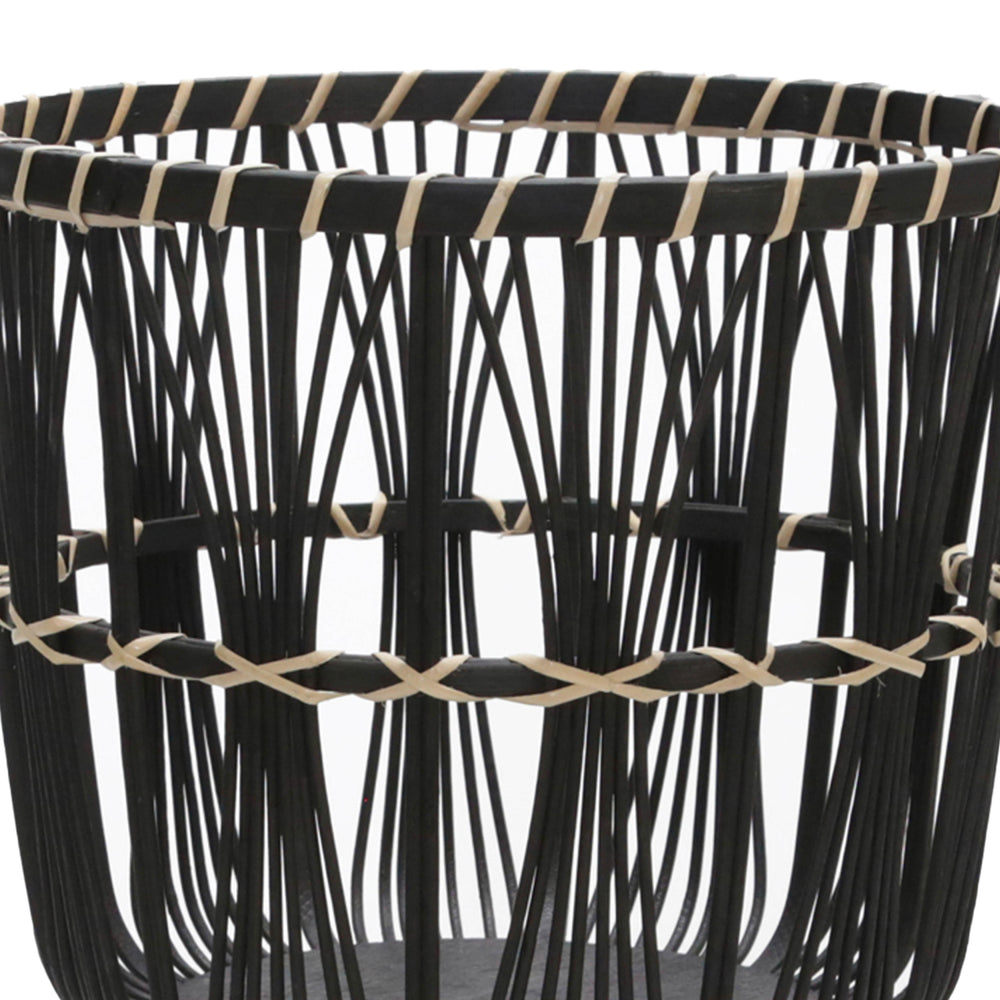 S/3 BAMBOO PLANTERS 11/13/15', BLACK Media 8