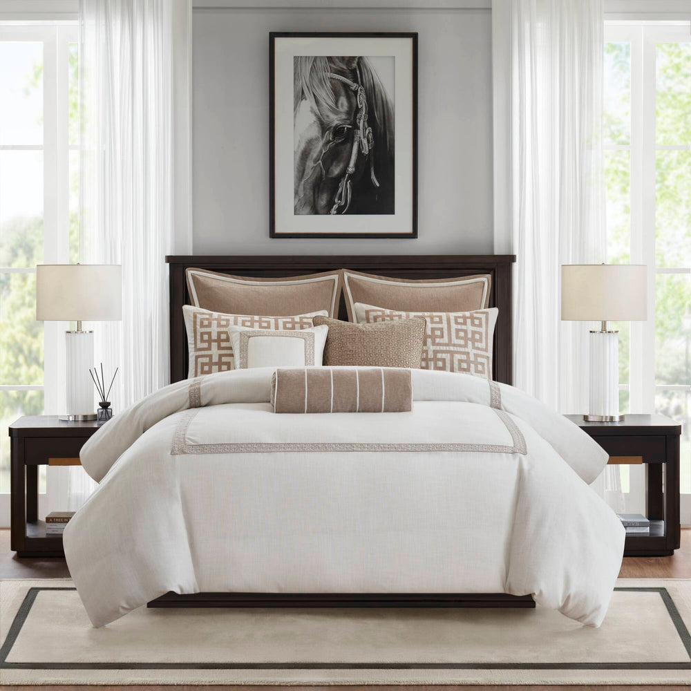 9- Piece King Comforter Set Media 17
