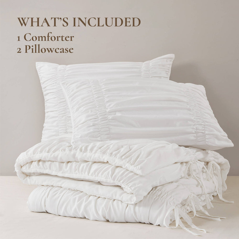 3PCS Queen Comforter Set Media 3