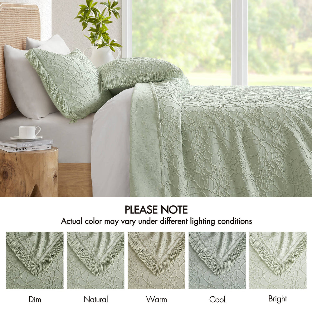 3PCS King Bedspread Set Media 5