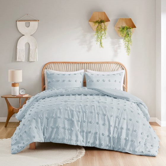 Twin/Twin XL Clip Jacquard Comforter Set Media 5