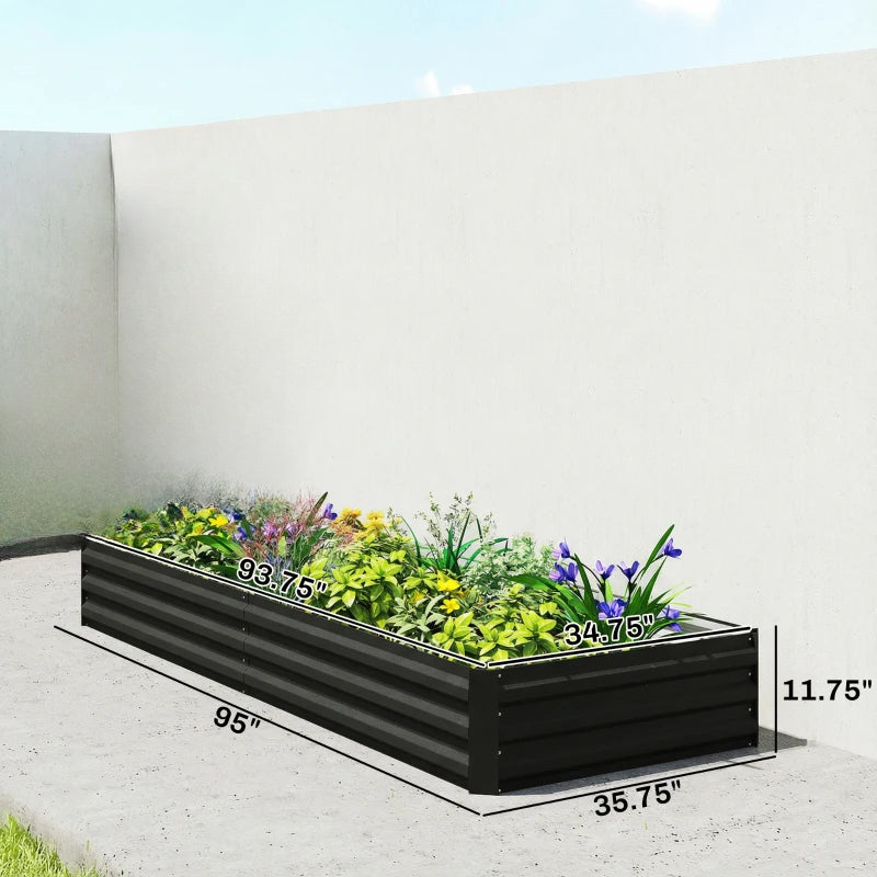 Flowers Box,Succulents Box,Raised Garden Bed Media 7