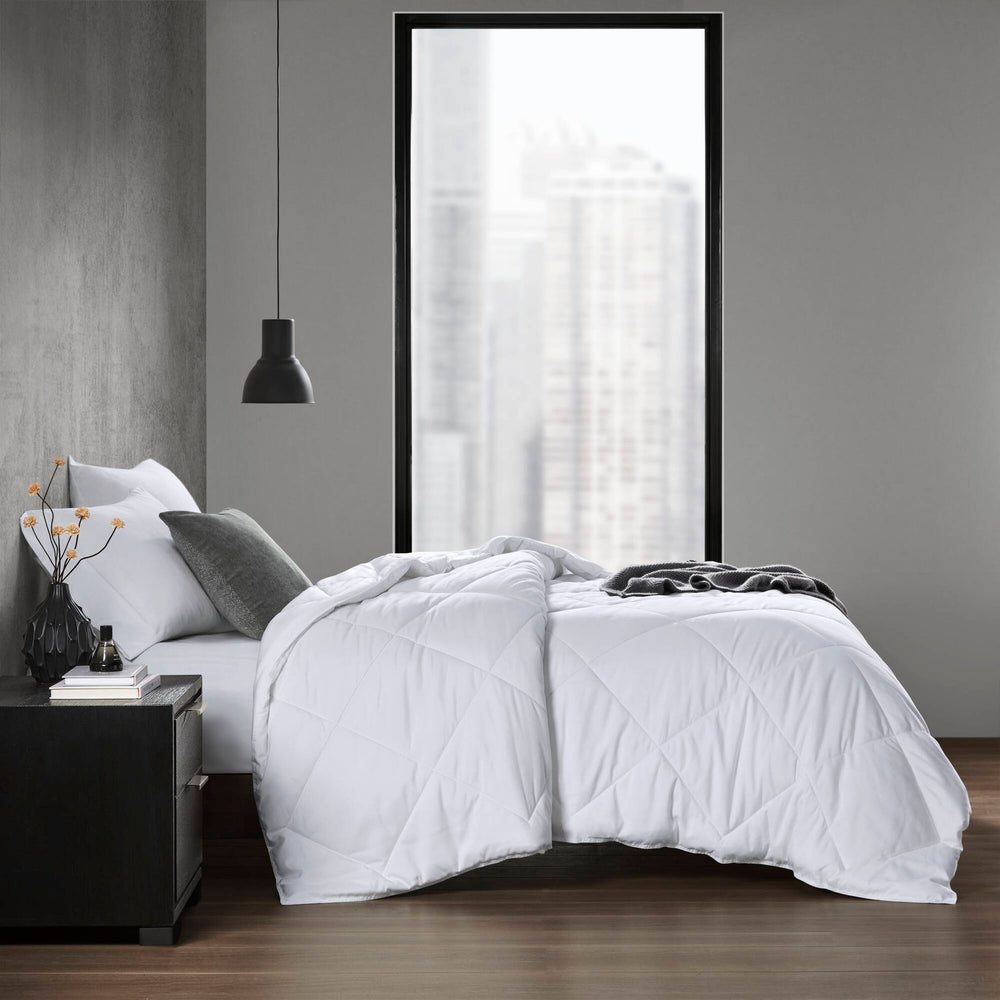 Oversized Down Alternative Comforter White Twin/Twin XL Media 4