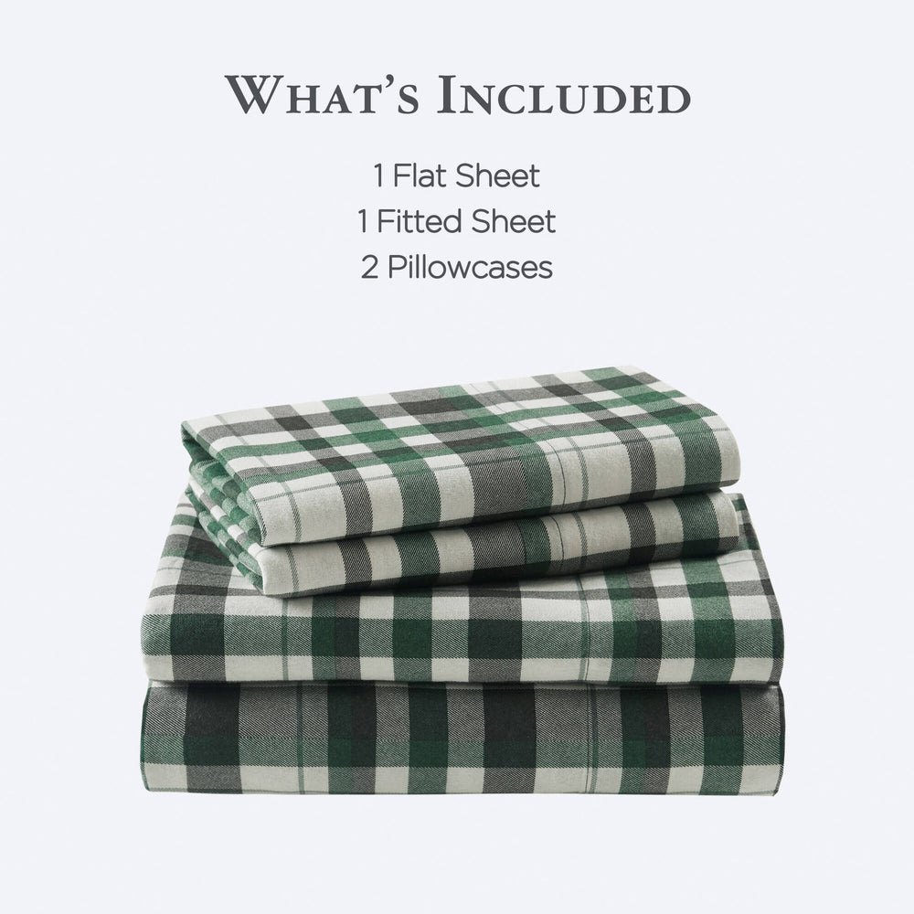 4 Pieces Full 100% Cotton Printed Sheet Set,Finton Media 4