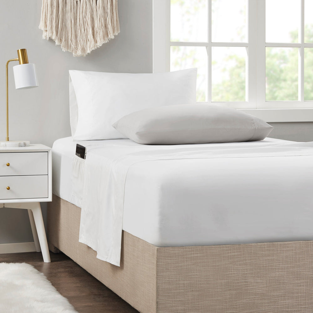 Comforter Set with Bed Sheets Yellow King Media 9