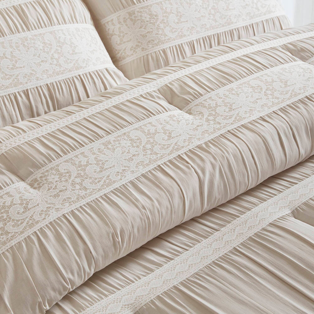 7- Piece Queen Jacquard Comforter Set Media 13