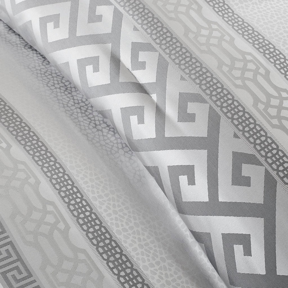 7 Piece Comforter Set Grey Cal King Media 5