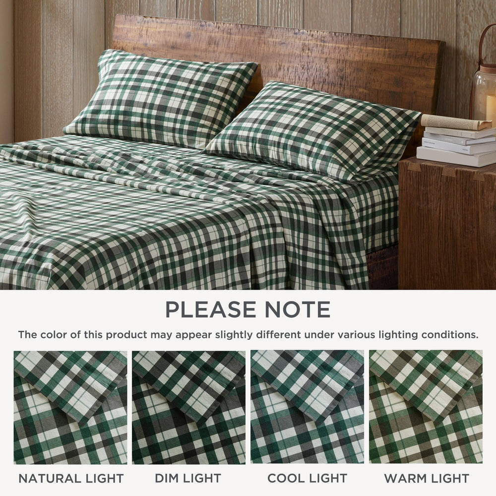 4 Pieces Full 100% Cotton Printed Sheet Set,Finton Media 8