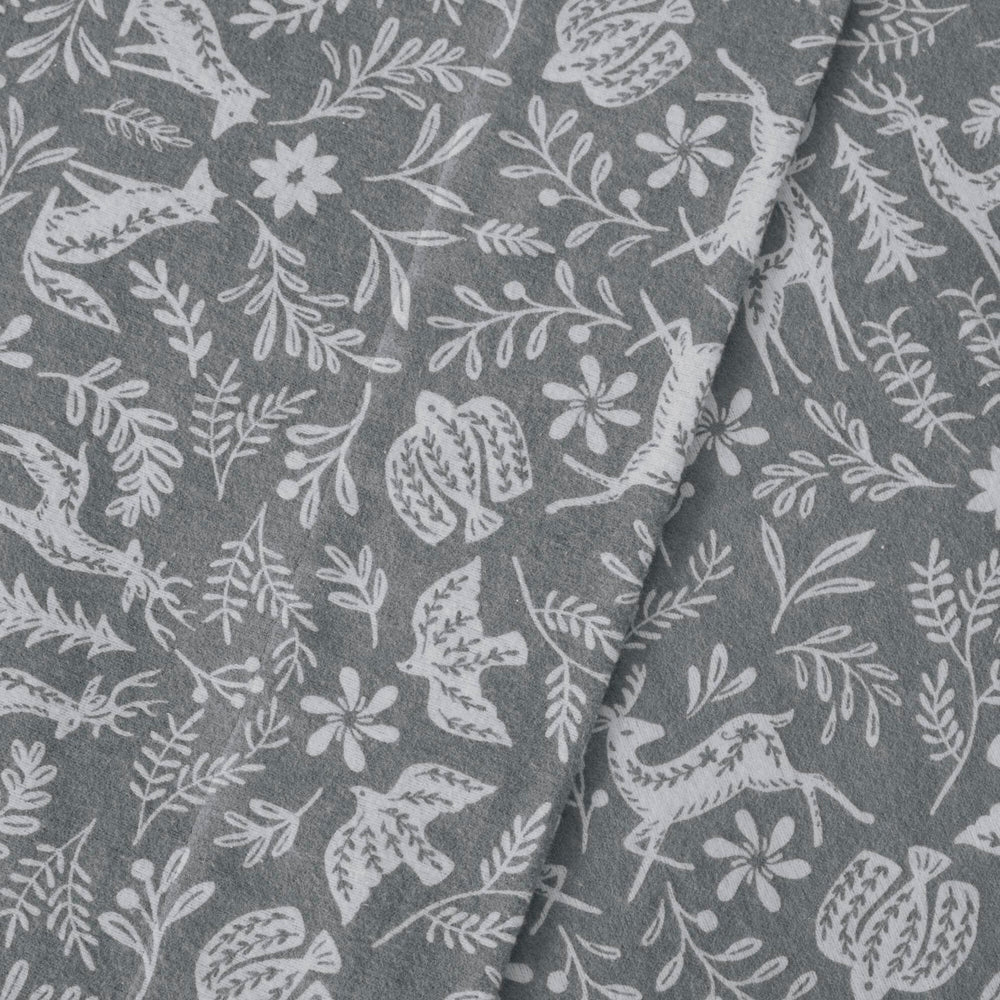 4 PCS Full Sheet Set Sage Winter Fauna Media 14