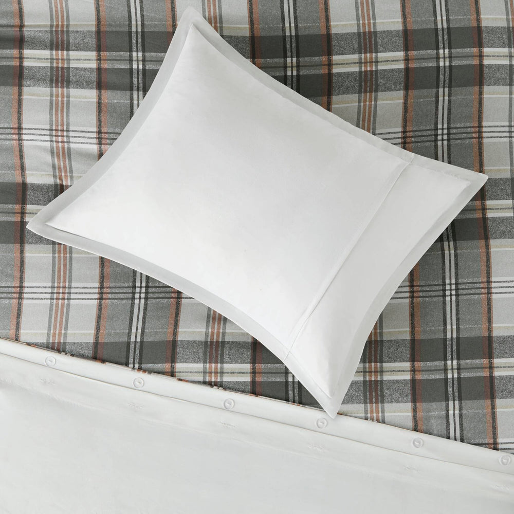 Plaid Duvet Cover Set Twin/Twin XL Media 14