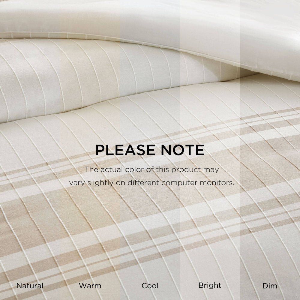 5- Piece King/Cal King Cotton Jaquard Duvet Set Media 3