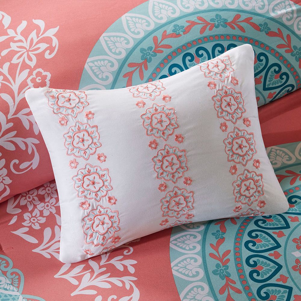 Twin XL Boho Comforter Set with Bed Sheets Media 15