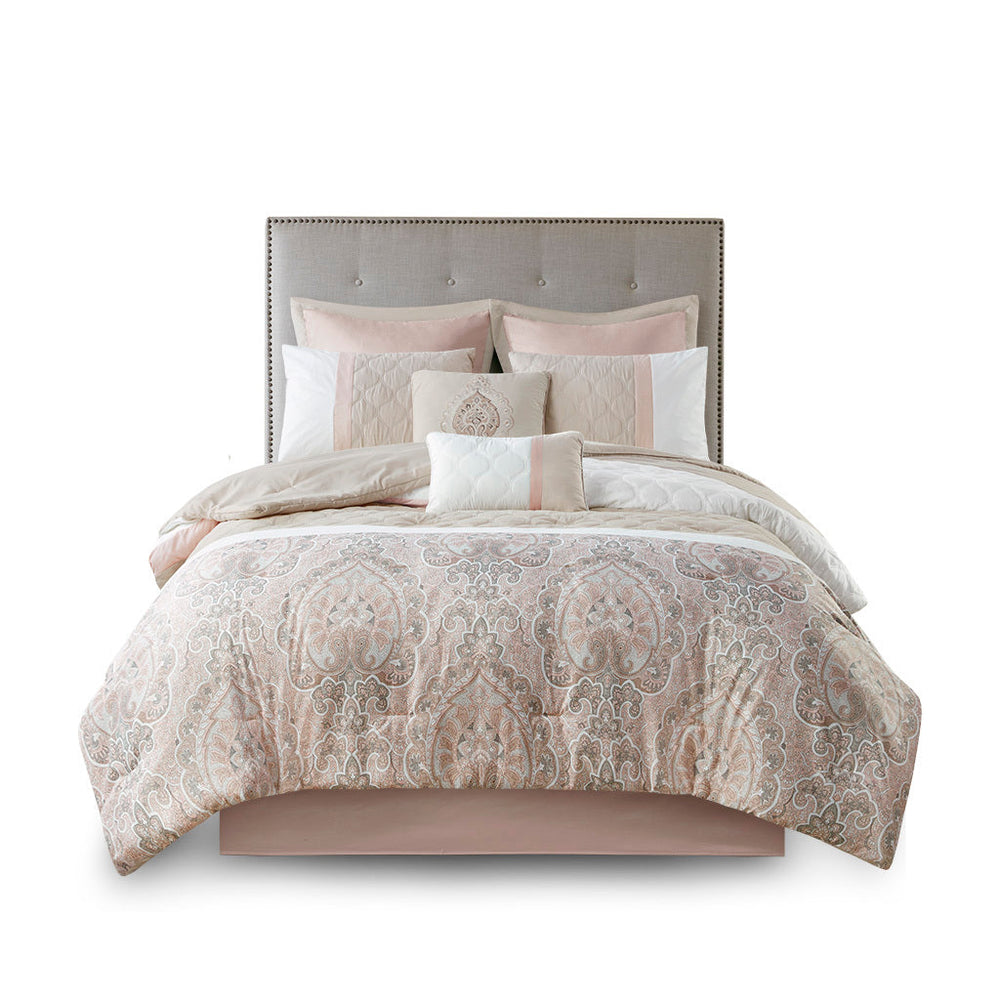 King 8 Piece Comforter Set Media 3
