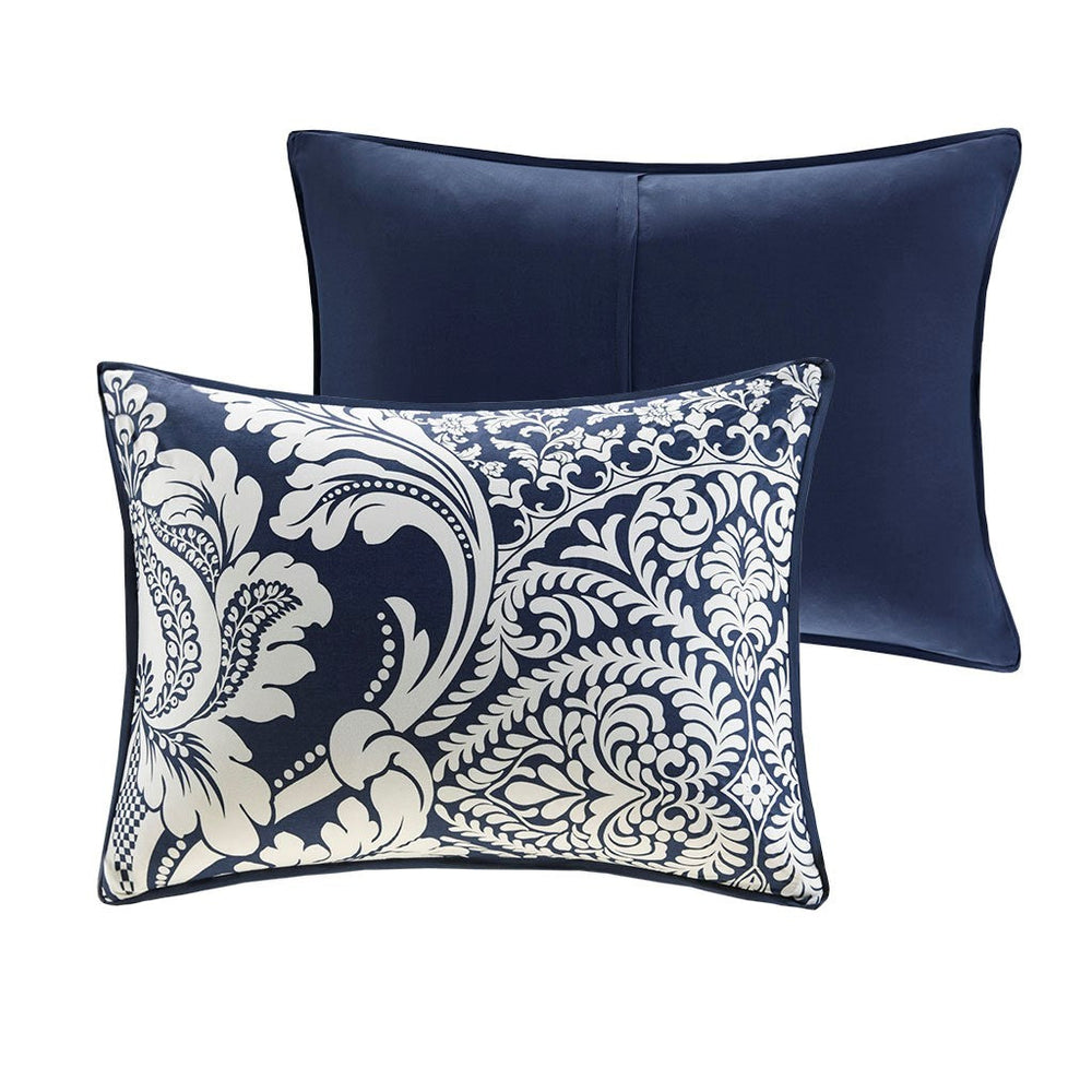 Full/Queen 6 Piece Printed Duvet Cover Set Media 12