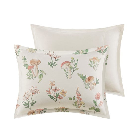 Full/Queen Mushroom Garden Comforter Set Media 8