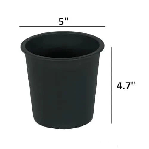 Self-Watering Wicker & Plastic Indoor Outdoor Planters Garden Decor Set Media 56