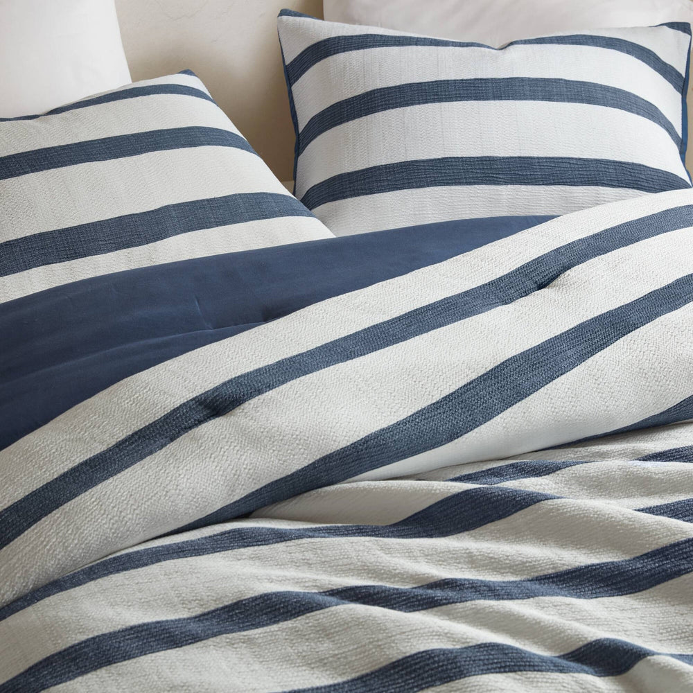 3-Piece King/Cal King Yarn-dyed striped comforter Media 16