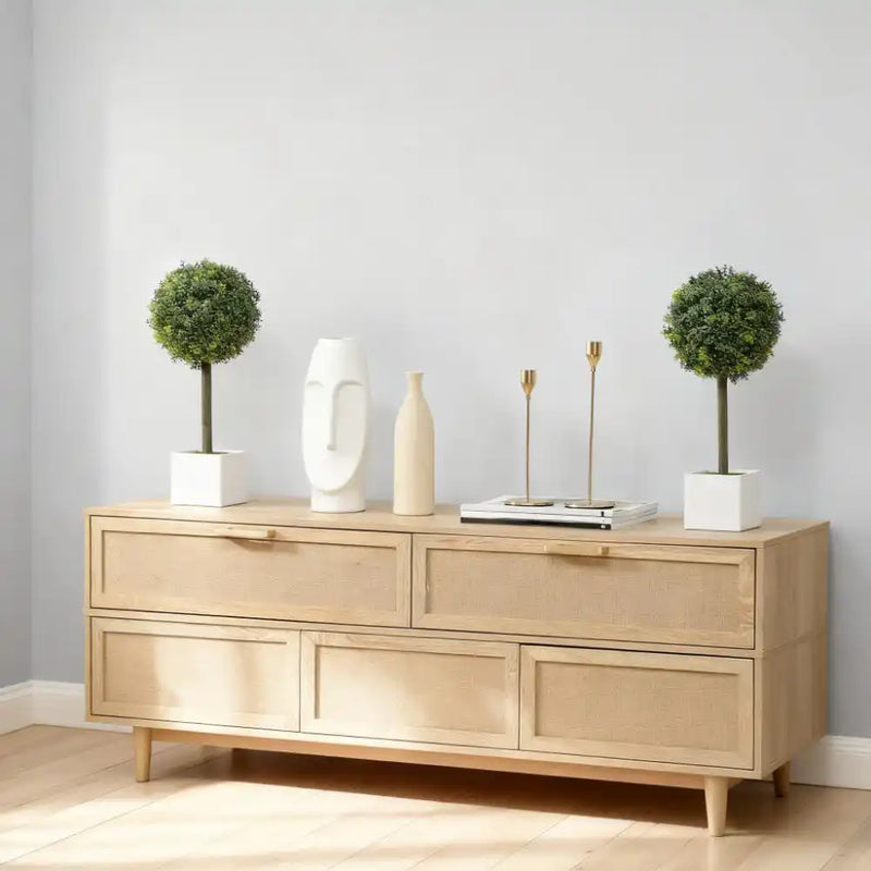 2 pcs Artificial Plants Fake Boxwood Topiary Balls with 114 PE Leaves