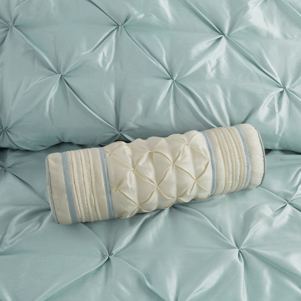 7 Piece Tufted Comforter Set Seafoam Cal King Media 6