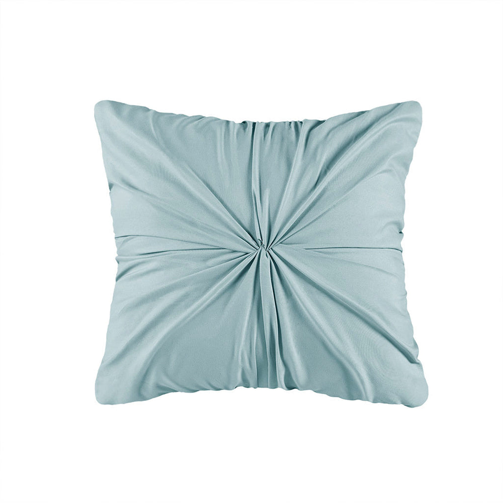 King/Cal King 4 Piece Seersucker Quilt Set with Throw Pillow Media 6