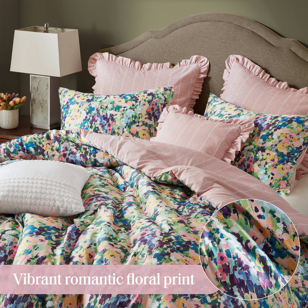8PCS Queen Comforter Set Media 6