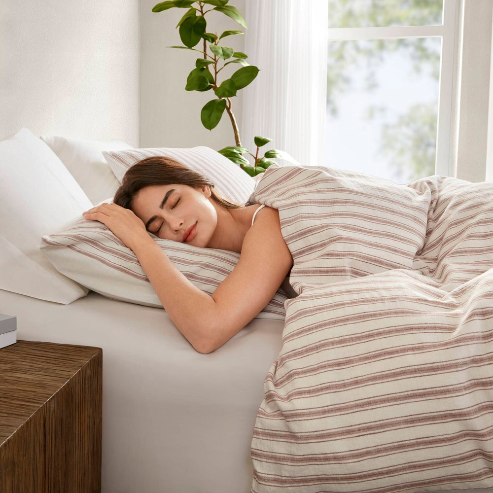 3 PCS Queen Duvet Set Terracotta Media 17