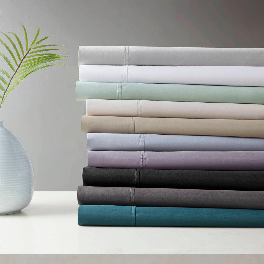 Cooling Cotton Blend 4 PC Sheet Set Cal King Media 6