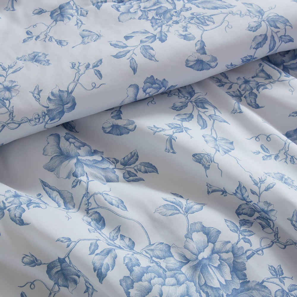 5 Pieces King Comforter Set with Decorative Pillows,Blue Media 6