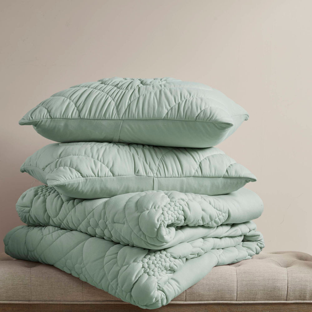 3-Piece King Comforter Set,Sage Media 14