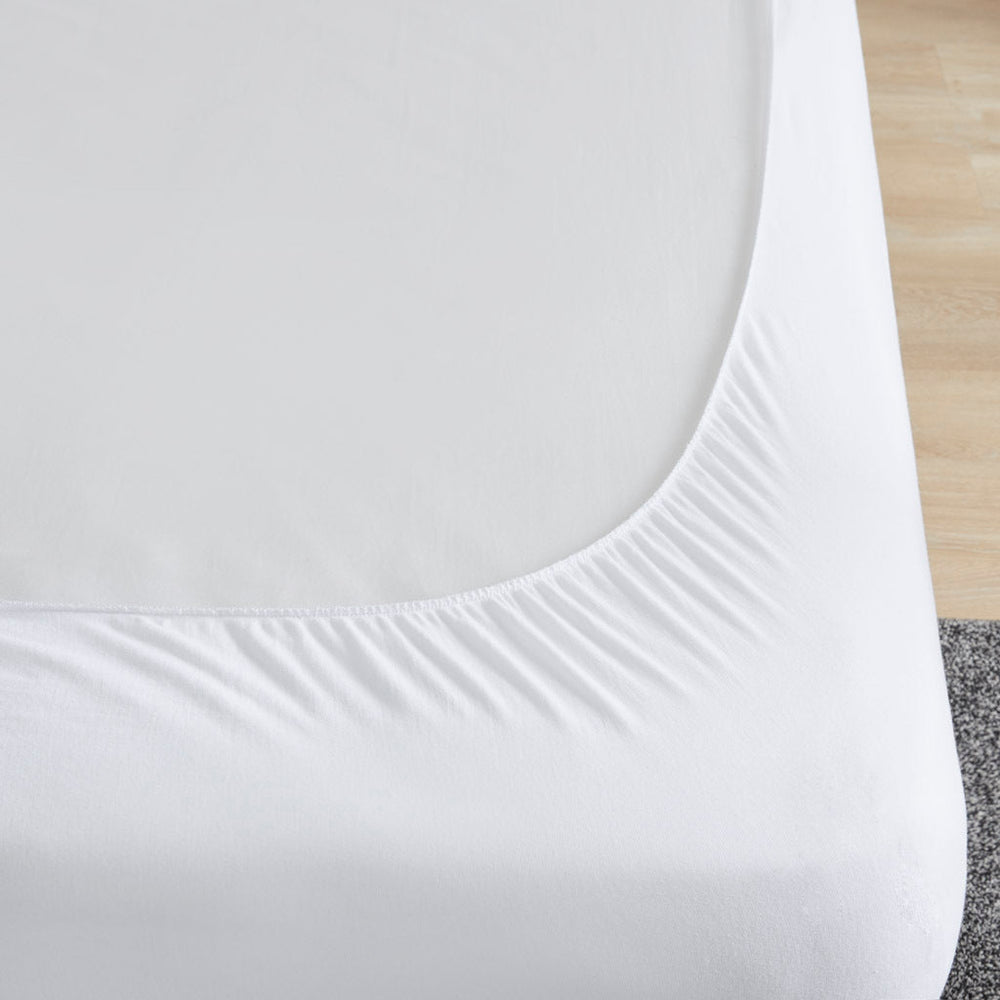 Cotton Percale Quilted Mattress Pad Media 10