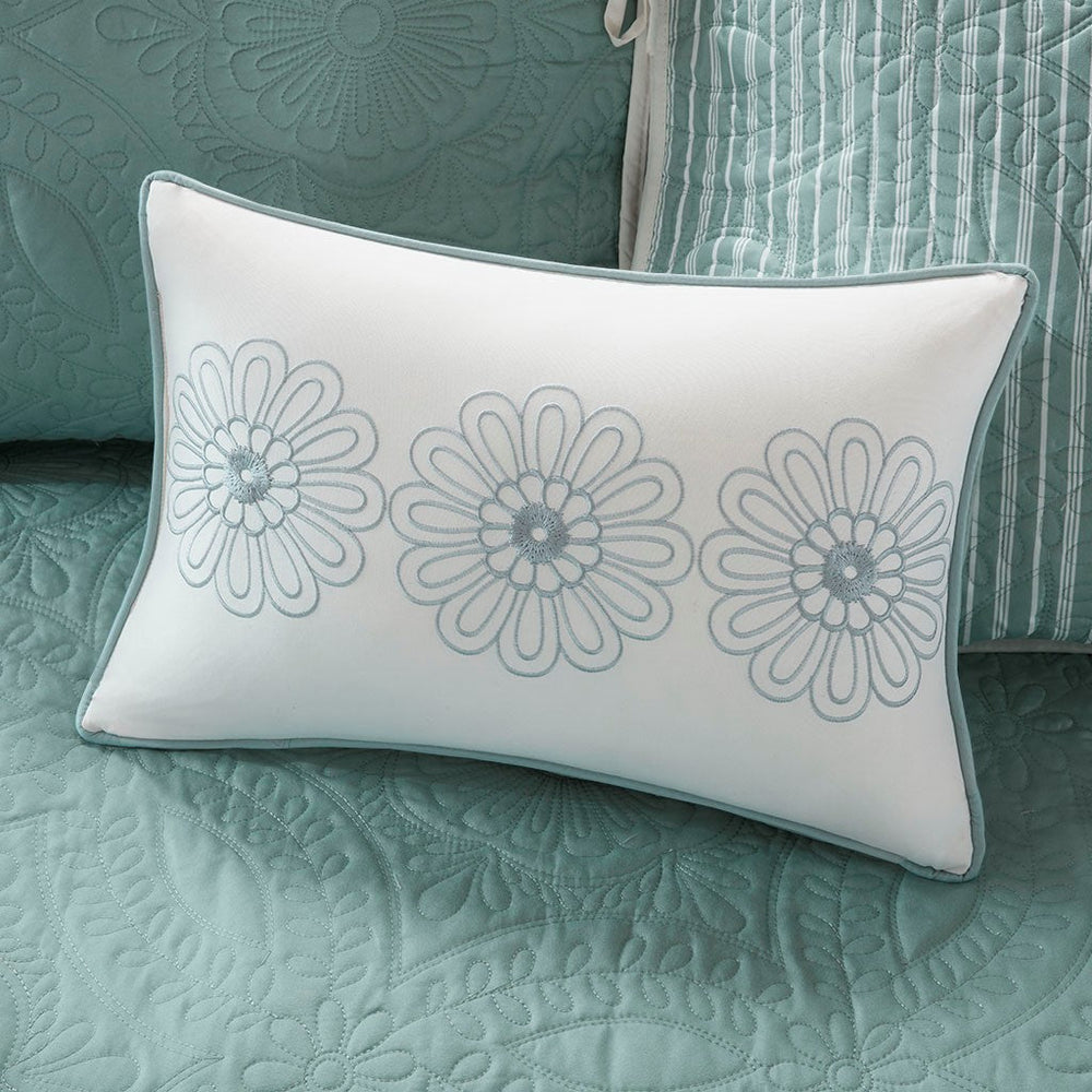 6 Piece Reversible Daybed Cover Set Blue Daybed Media 2