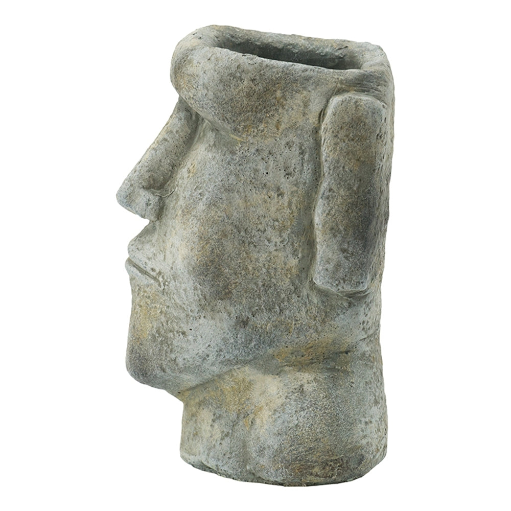 5x5.5x9' Easter Island Cement Planter Media 4