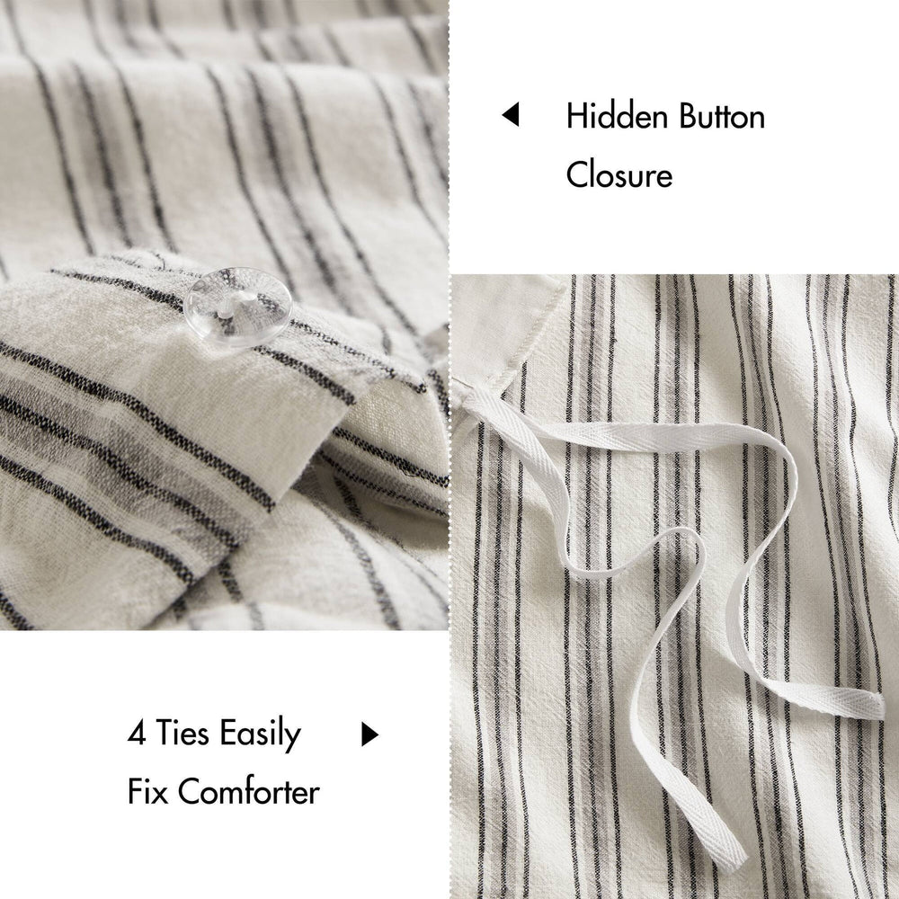 3 PCS Cal King Duvet Set Tan Media 6
