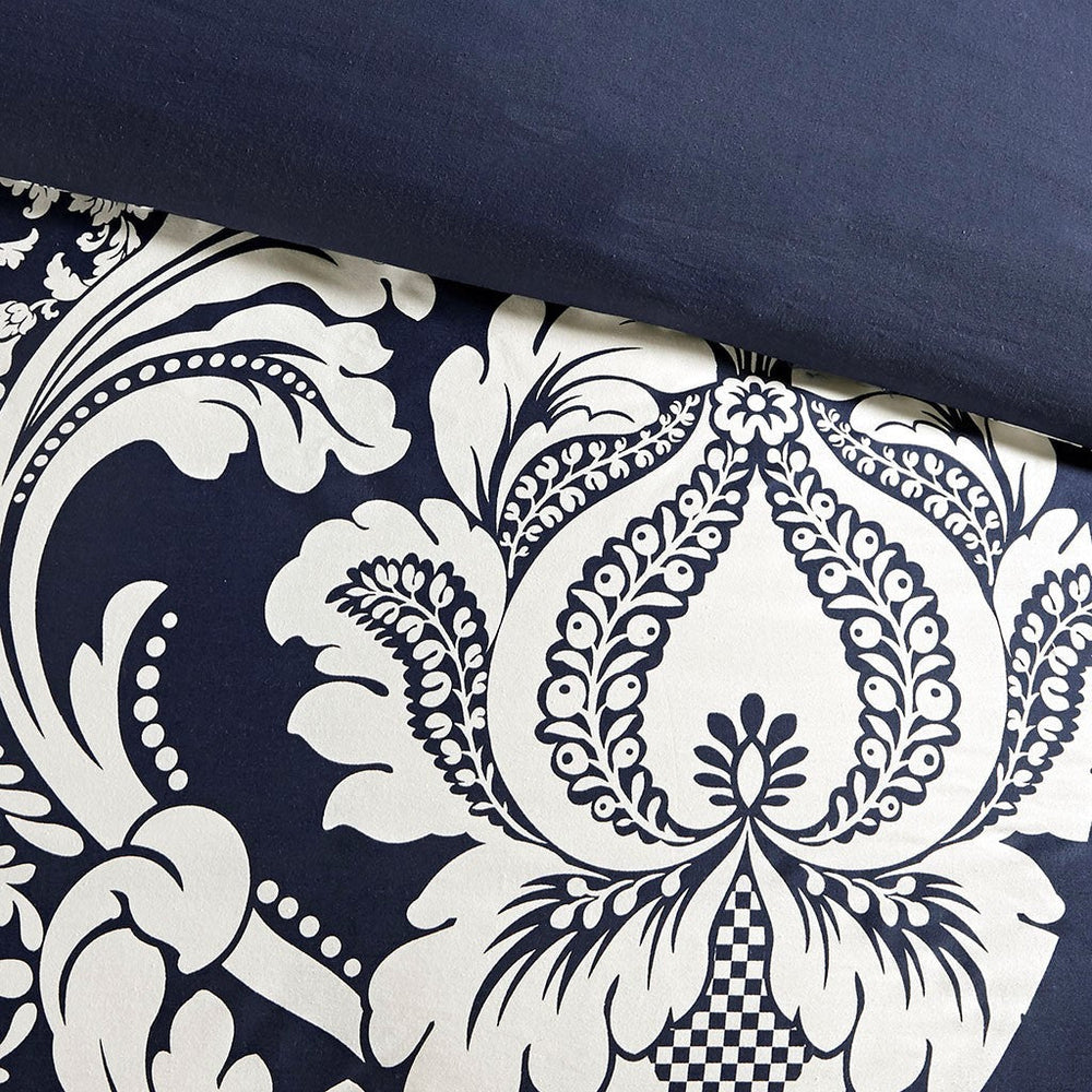 Full/Queen 6 Piece Printed Duvet Cover Set Media 3