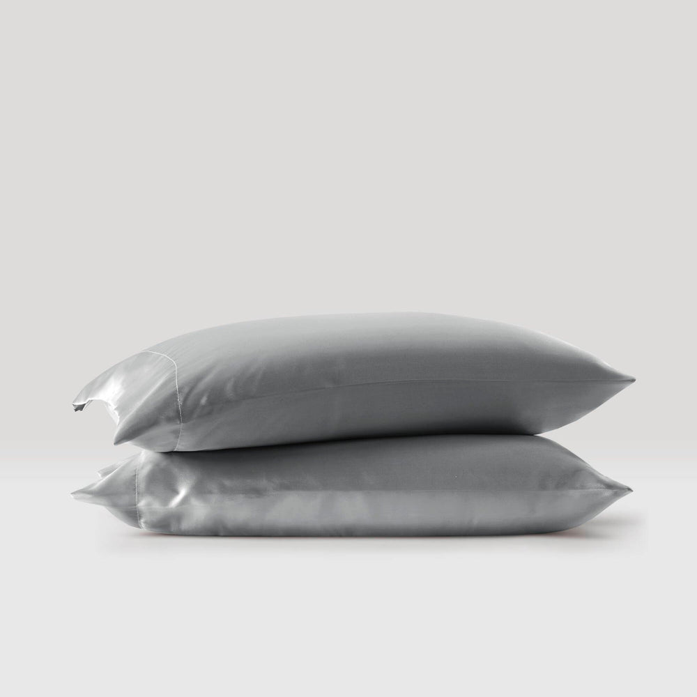 4 PCS Twin Luxury Sheet Set Grey Media 18