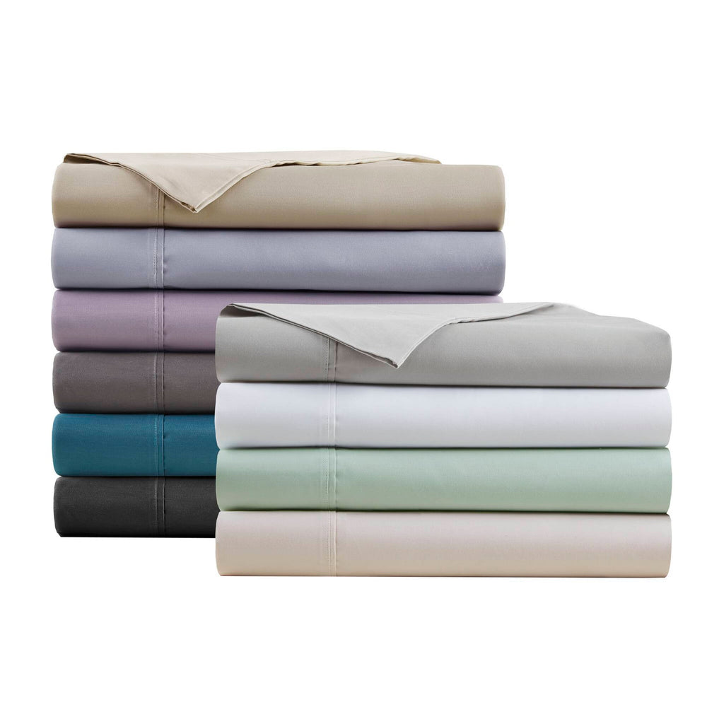 Cooling Cotton Blend 4 PC Sheet Set Cal King Media 3