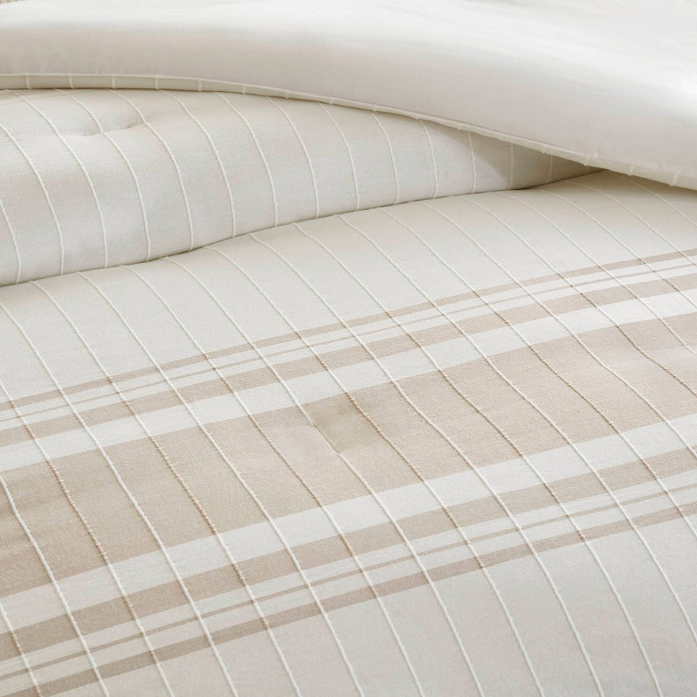 6-Piece Full Cotton Jacquard Oversized Comforter Set Media 5