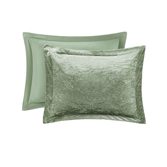 Twin/Twin XL Velvet Comforter Set with Throw Pillow Media 12