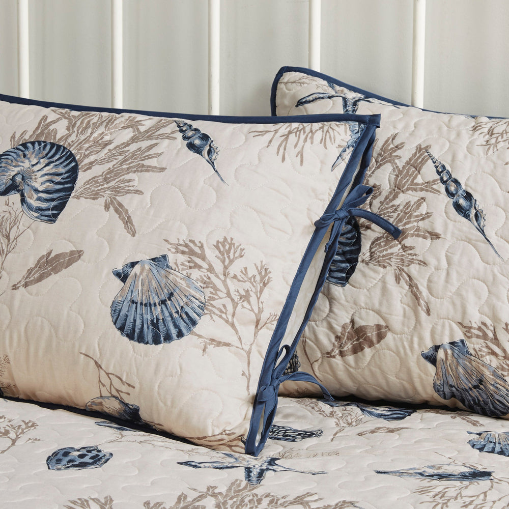 6 Piece Reversible Printed Microfiber Daybed Cover Set Blue Daybed Media 3