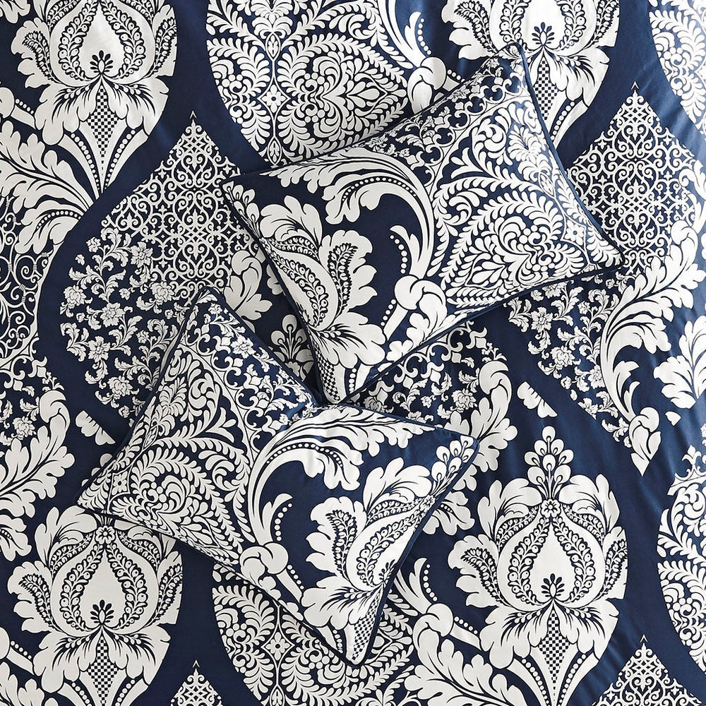Full/Queen 6 Piece Printed Duvet Cover Set Media 15