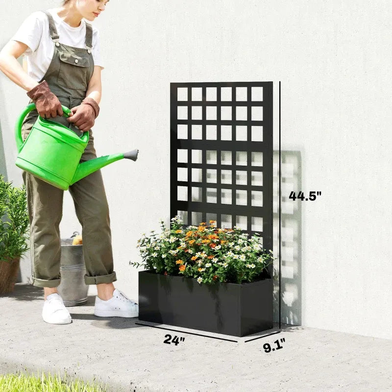 Planter Box,Raised Garden Bed,Vegetable Box Media 6